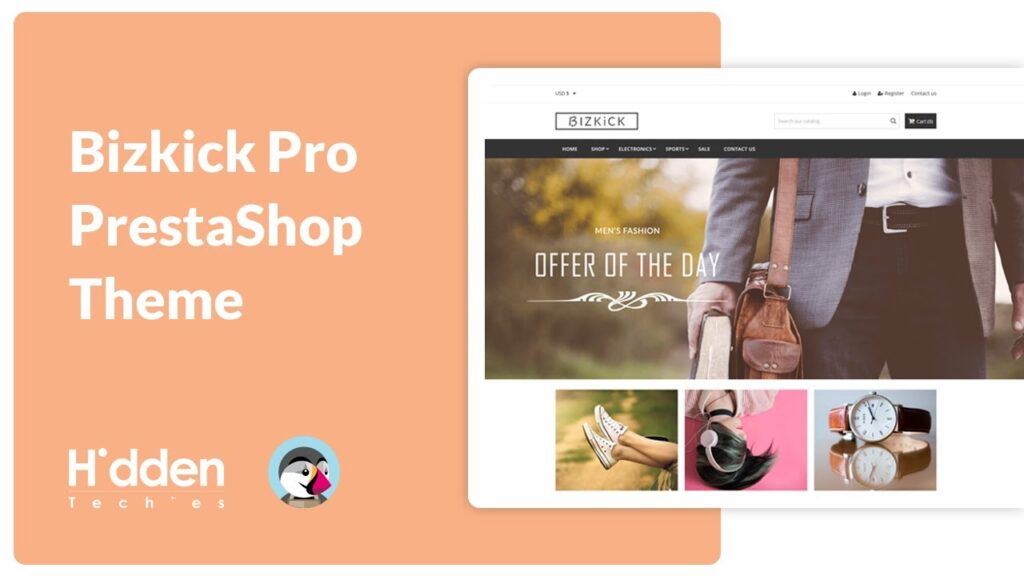 BizKick - Responsive Prestashop Theme